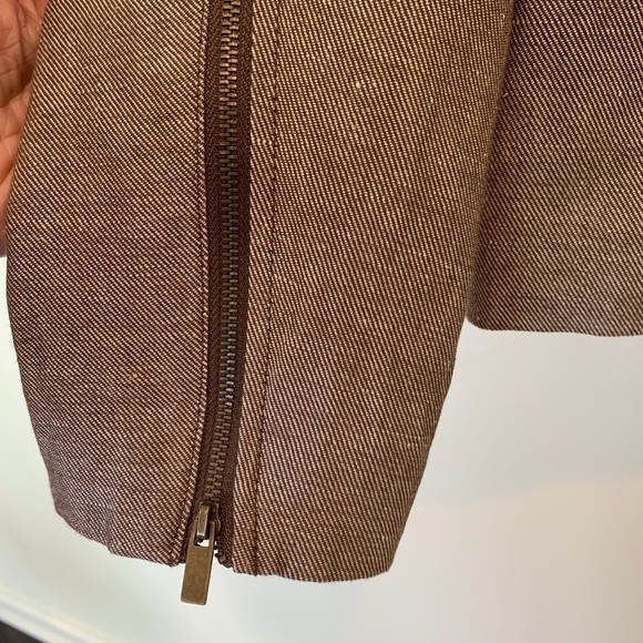 ISSAC MIZARAHI FOR TARGET BROWN JACKET - Picture 5 of 8